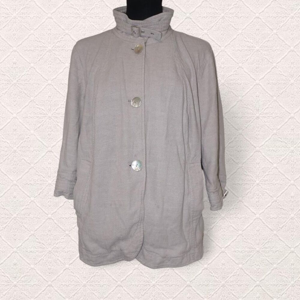 Linen Blend JH Collectibles Coat